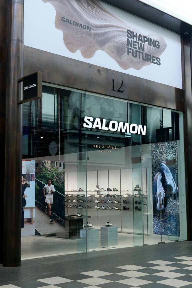 Salomon storefront at Liverpool ONE on Peter’s Lane