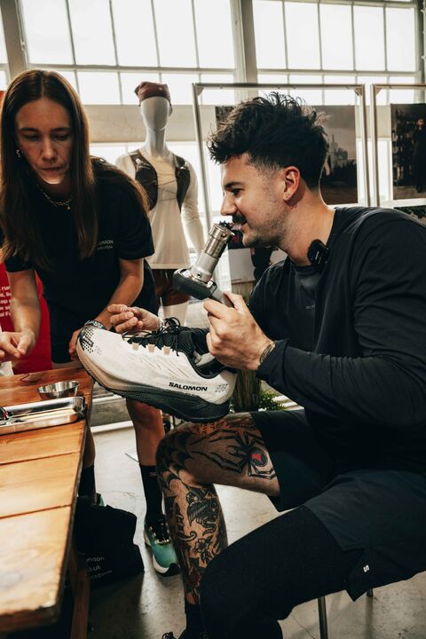 Salomon — Repair and upcycling activation, image 3