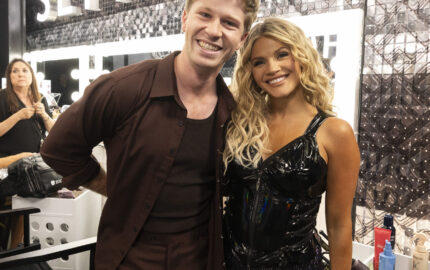 Sephora backstage at Dancing with the Stars, source photograph 4