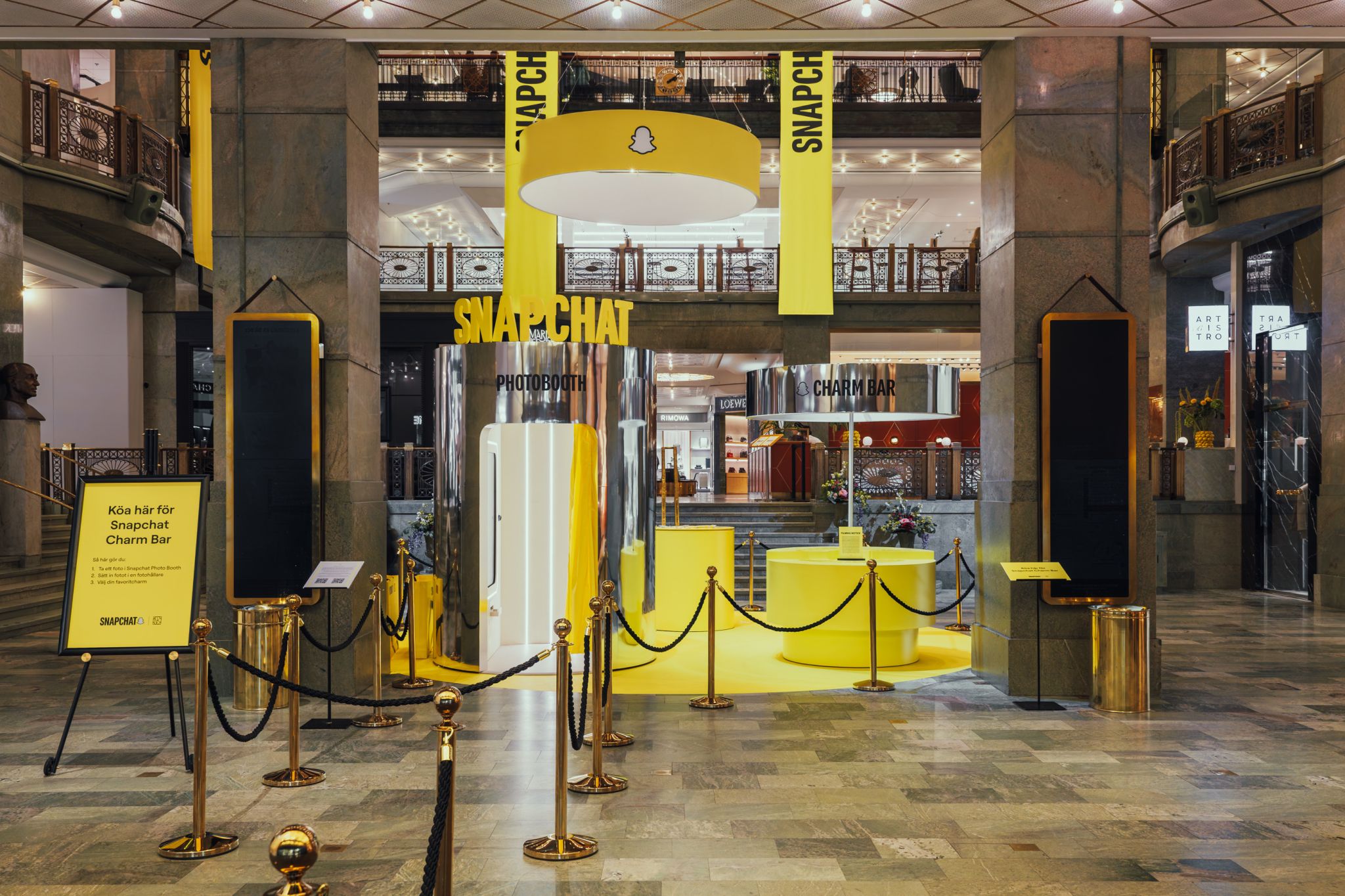 Snapchat and Nordiska Kompaniet retail activation in Stockholm — image 4