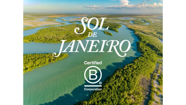 Sol de Janeiro visual announcing its B Corp certification