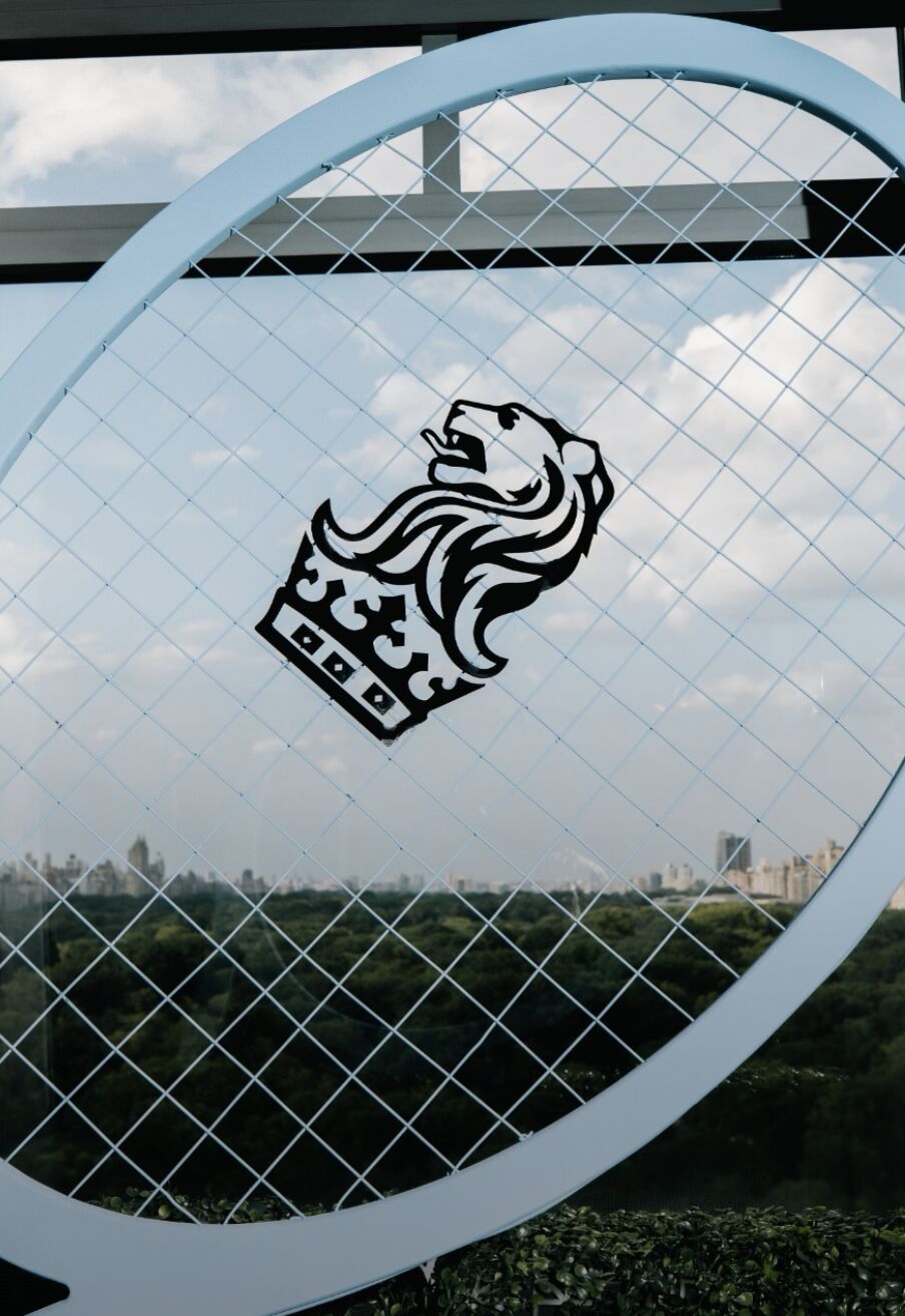 The Ritz-Carlton — tennis-themed brand installation — photograph 3