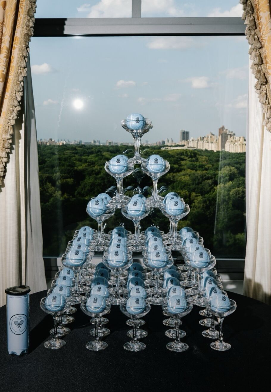 The Ritz-Carlton — tennis-themed brand installation — photograph 4