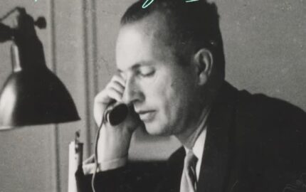 Archival portrait of Jean Schlumberger used in Tiffany's archive partnership announcement