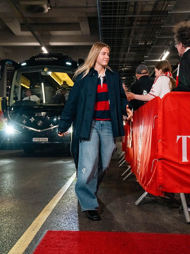 Liverpool FC Women wearing Tommy Hilfiger at Anfield, photograph 2
