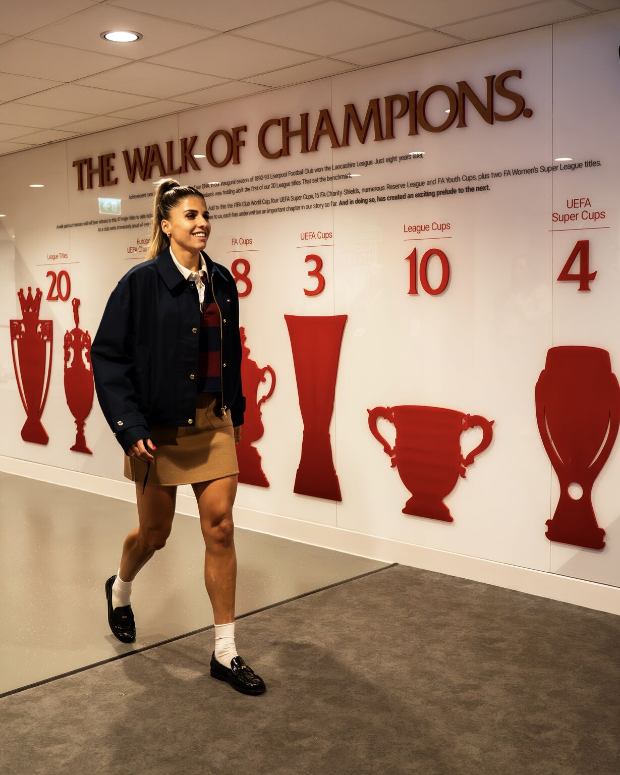 Liverpool FC Women wearing Tommy Hilfiger at Anfield, photograph 4