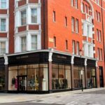 Exterior of Ulla Johnson’s first international flagship at 150 Sloane Street in London