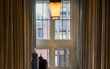 Interior of Victoria Beckham’s first New York boutique at 150 Mercer Street