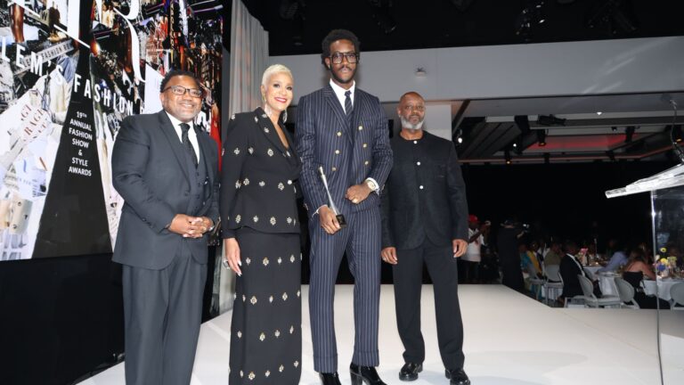 LVMH — Wisdom Kaye Receives the LVMH-Presented Virgil Abloh Award at Harlem’s Fashion Row. Featured image.