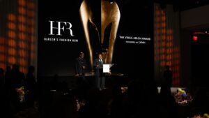 LVMH — Wisdom Kaye Receives the LVMH-Presented Virgil Abloh Award at Harlem’s Fashion Row. Gallery image 1.