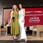 Lindzi Scharf and Jamie Chung onstage at StyleWeekOC on October 17, 2026