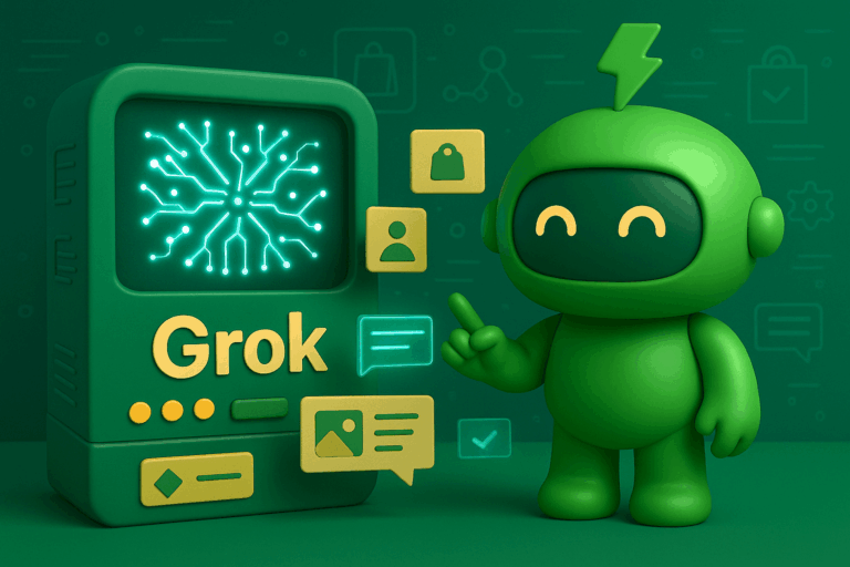 Grok Shopify banner
