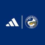 Official adidas and Parramatta Eels partnership announcement graphic