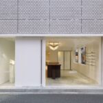 Front entrance of AHLEM’s Tokyo atelier