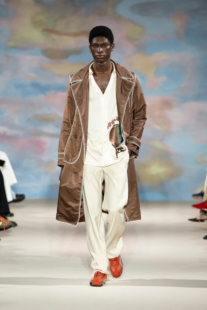 Ahluwalia Spring/Summer 2027 runway look 02