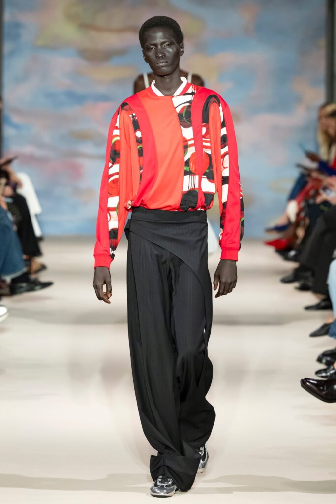 Ahluwalia Spring/Summer 2027 runway look 05