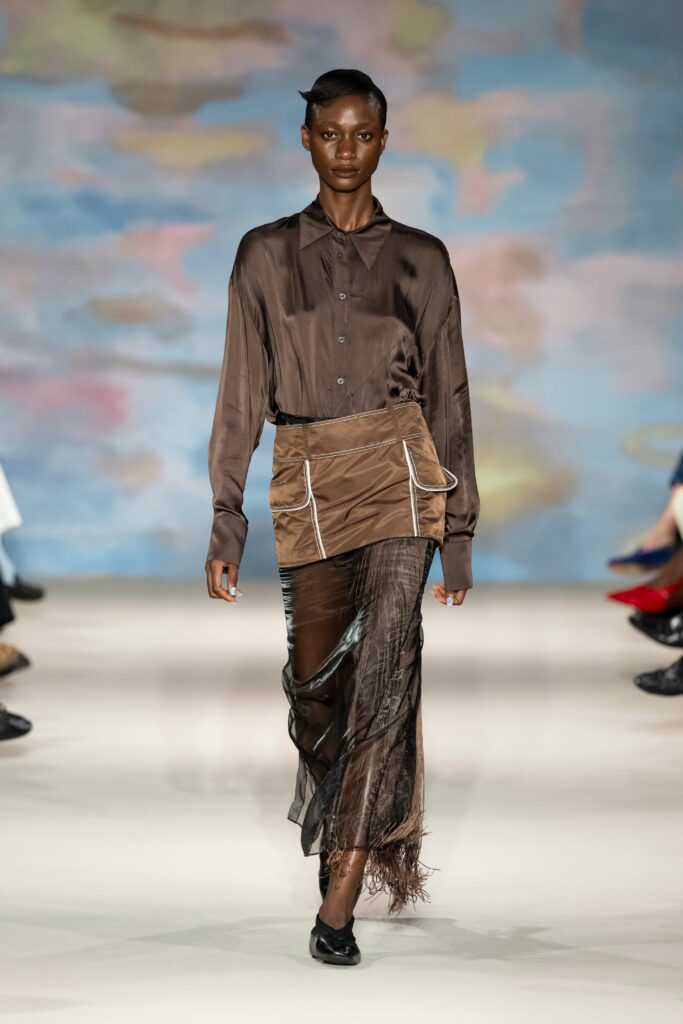 Ahluwalia Spring/Summer 2027 runway look 08