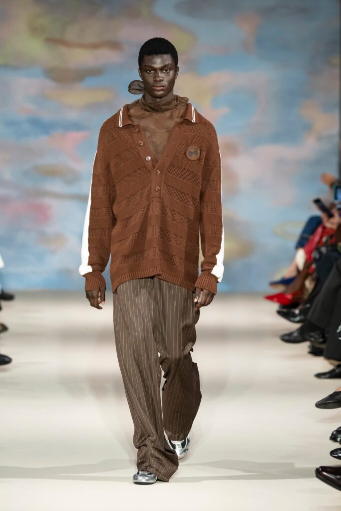 Ahluwalia Spring/Summer 2027 runway look 09
