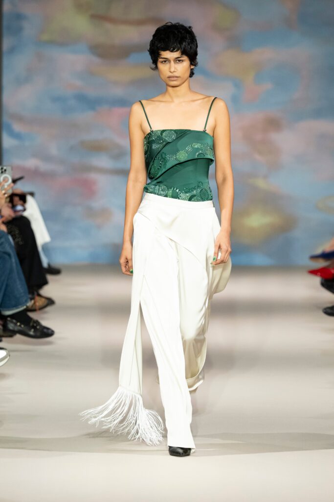 Ahluwalia Spring/Summer 2027 runway look 10