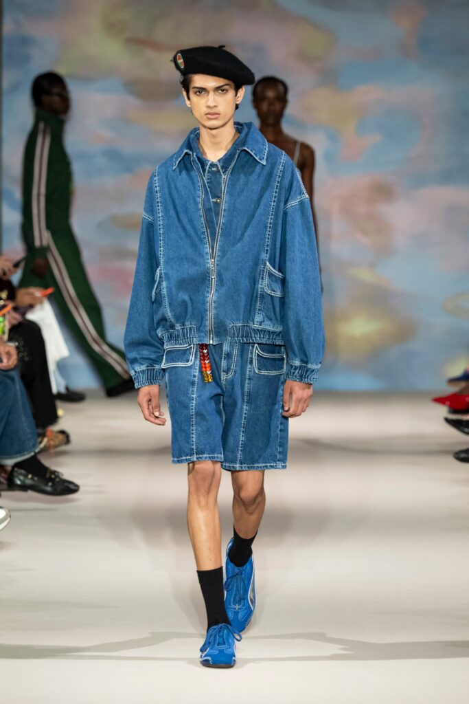 Ahluwalia Spring/Summer 2027 runway look 15