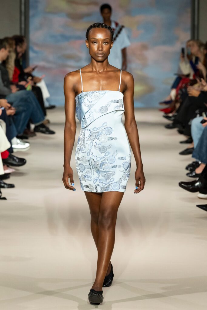 Ahluwalia Spring/Summer 2027 runway look 16