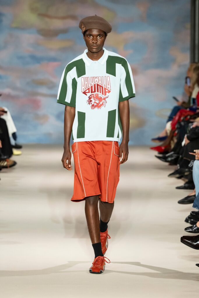 Ahluwalia Spring/Summer 2027 runway look 23