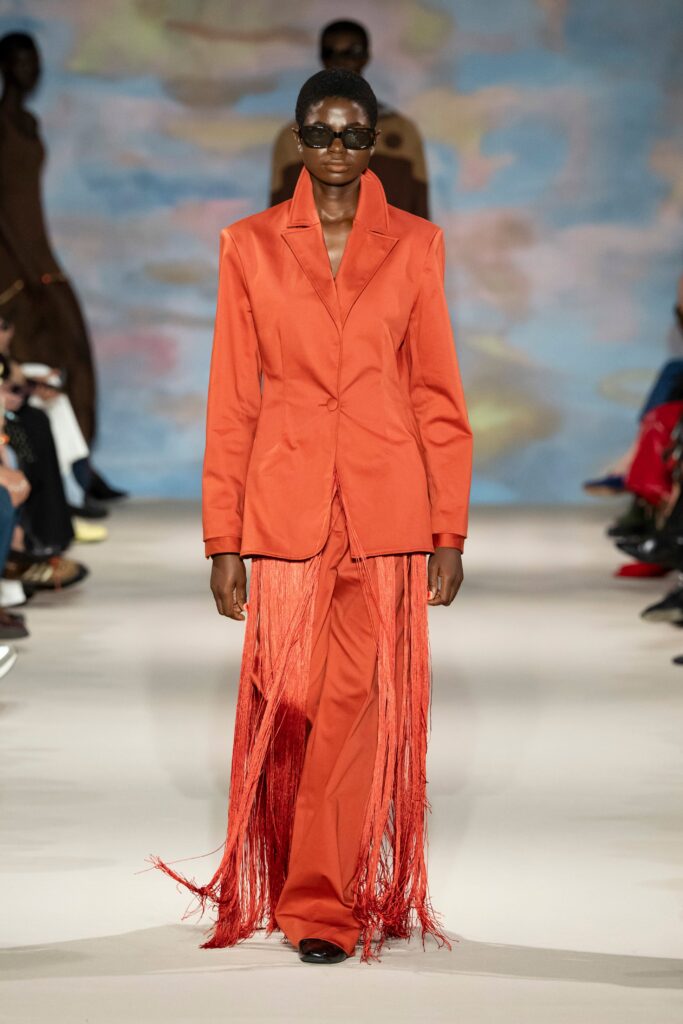 Ahluwalia Spring/Summer 2027 runway look 24