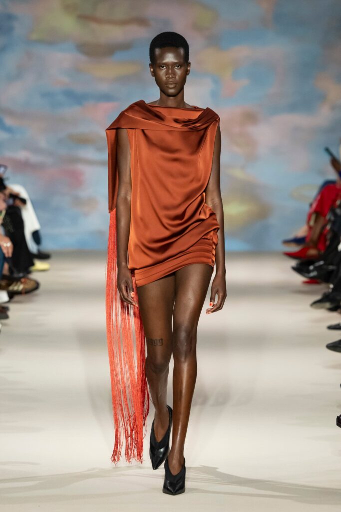 Ahluwalia Spring/Summer 2027 runway look 28
