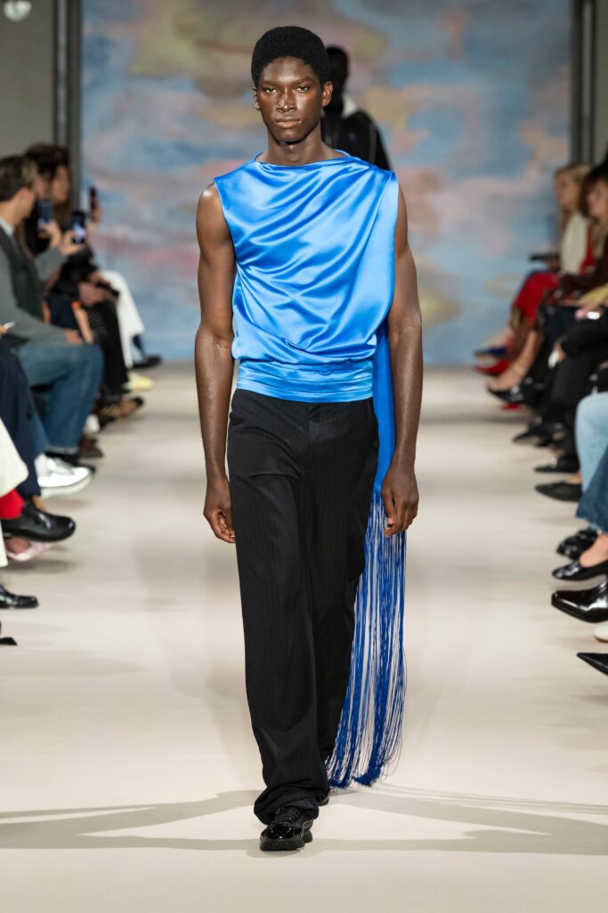 Ahluwalia Spring/Summer 2027 runway look 35