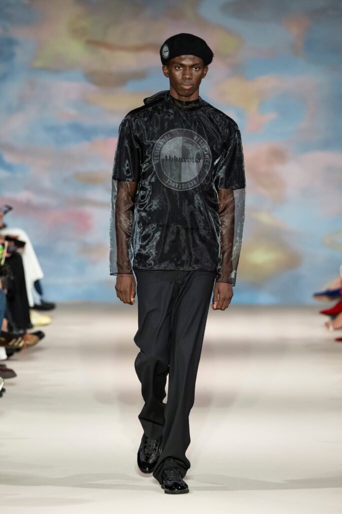 Ahluwalia Spring/Summer 2027 runway look 38