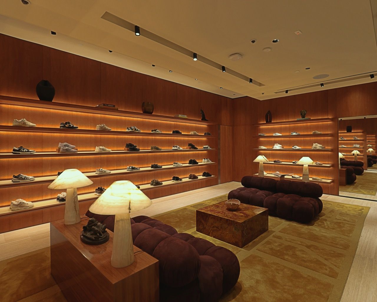 Interior of AMIRI’s San Antonio boutique