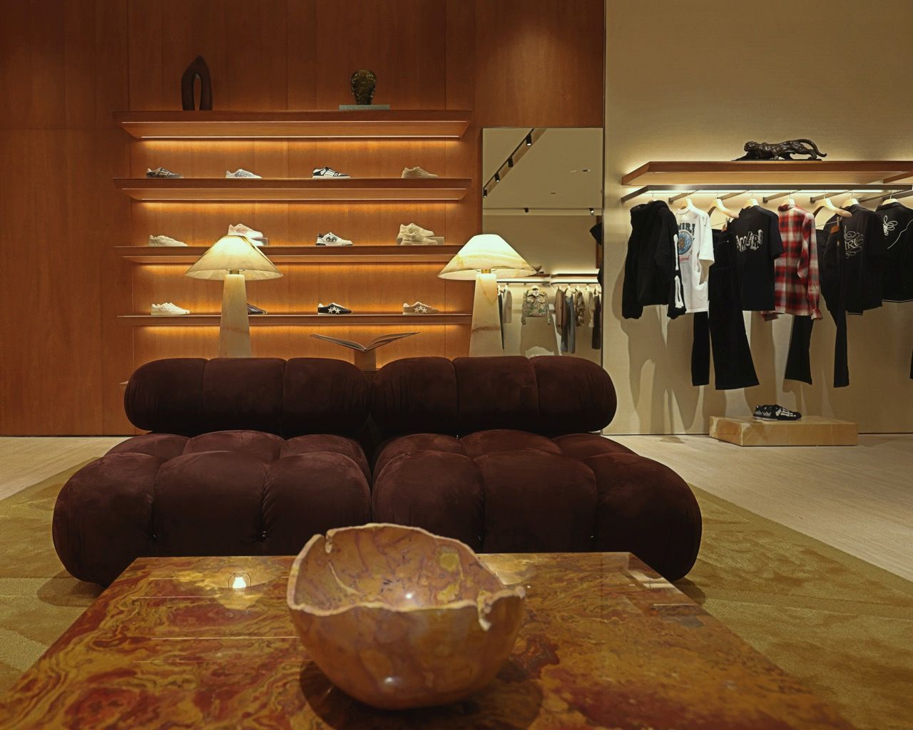 AMIRI store interior at La Cantera