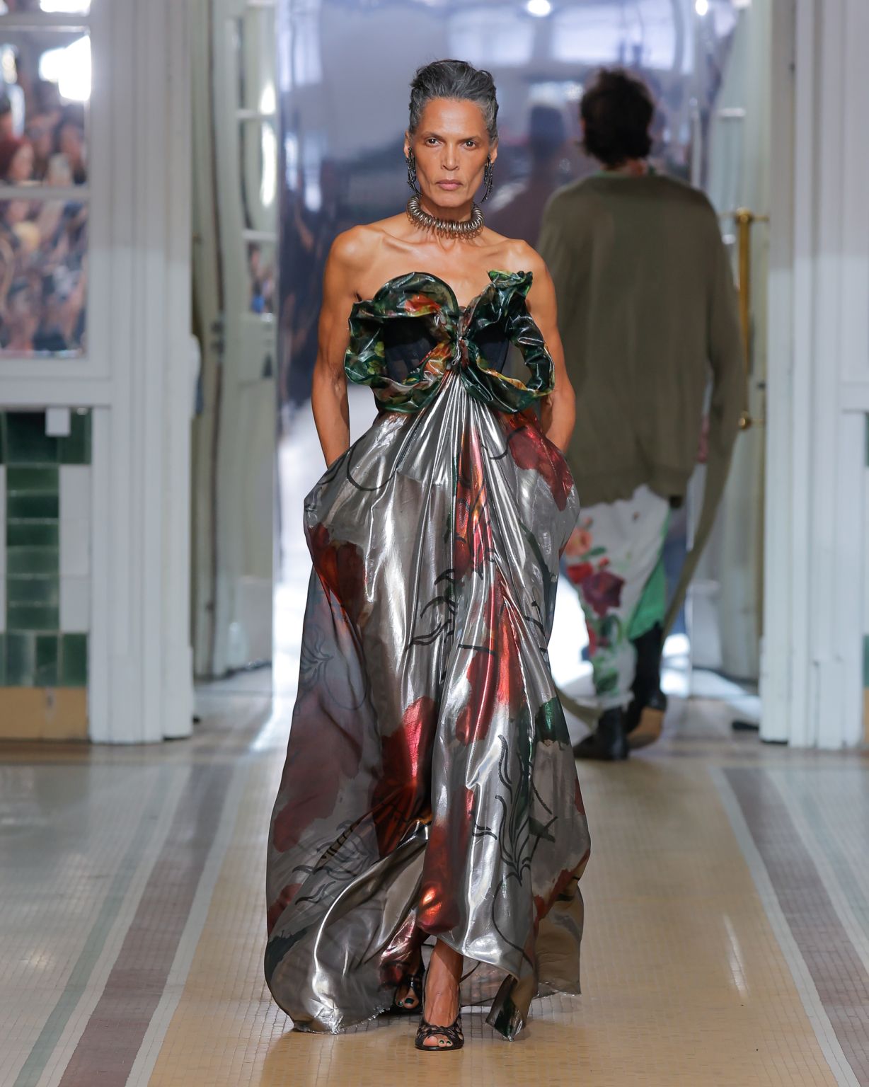 Andreas Kronthaler for Vivienne Westwood runway look for Spring Summer 2027