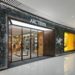 Arc’teryx store entrance at Center 66 in Wuxi