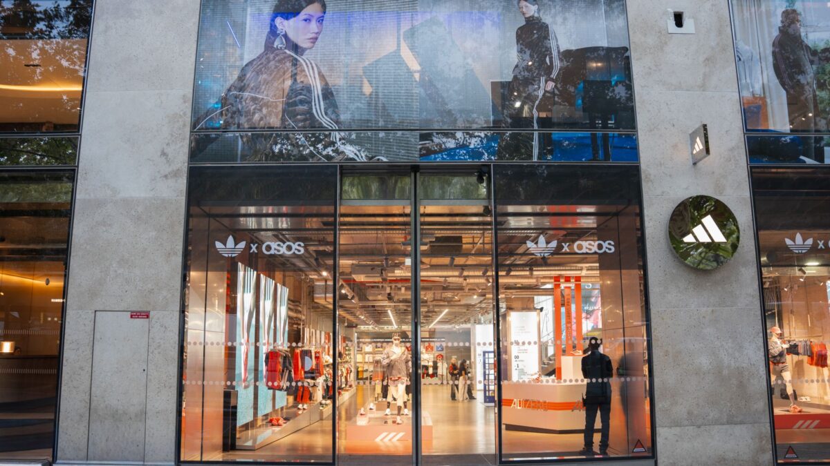 adidas Champs-Élysées storefront hosting ASOS Collection 05