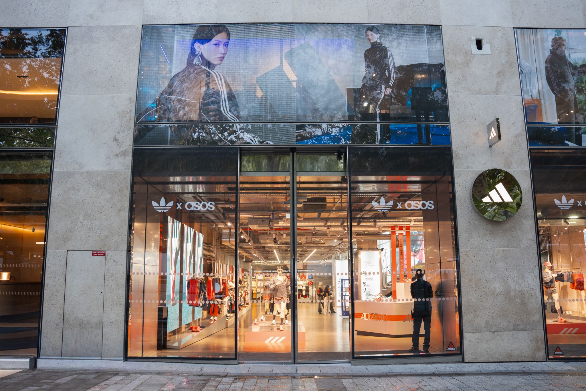 adidas Champs-Élysées storefront hosting ASOS Collection 05