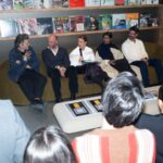 Discussion with artists and artisans at Audemars Piguet’s Paris gathering