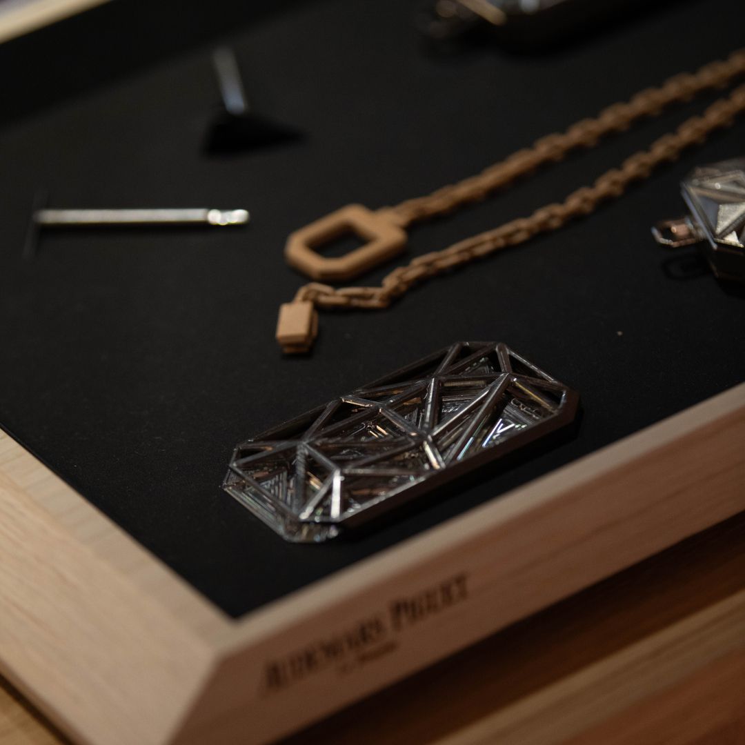 Craft objects displayed during Audemars Piguet’s Rendez-Vous gathering