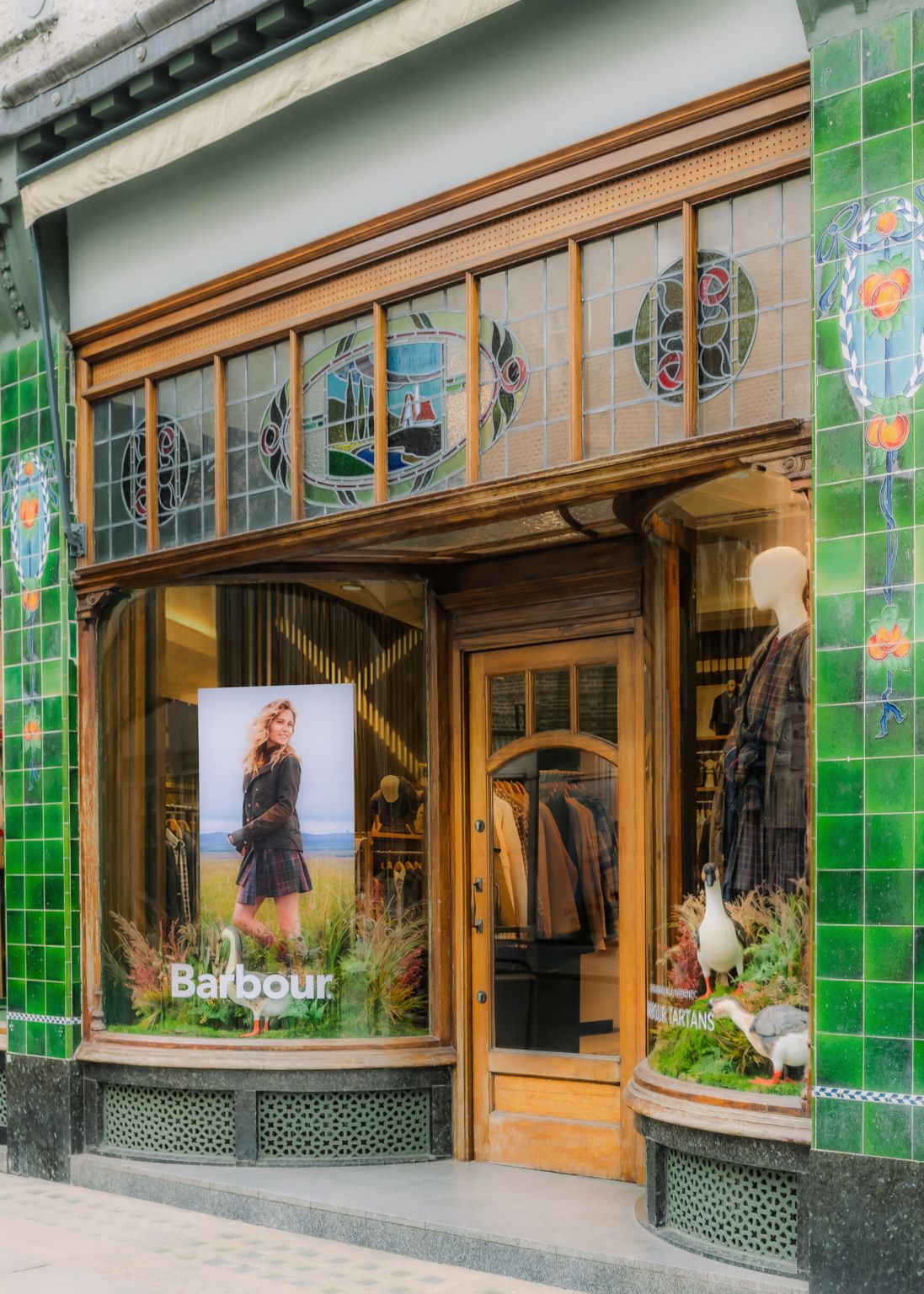 Barbour pop-up at Anthropologie’s King’s Road Gallery, photograph 1