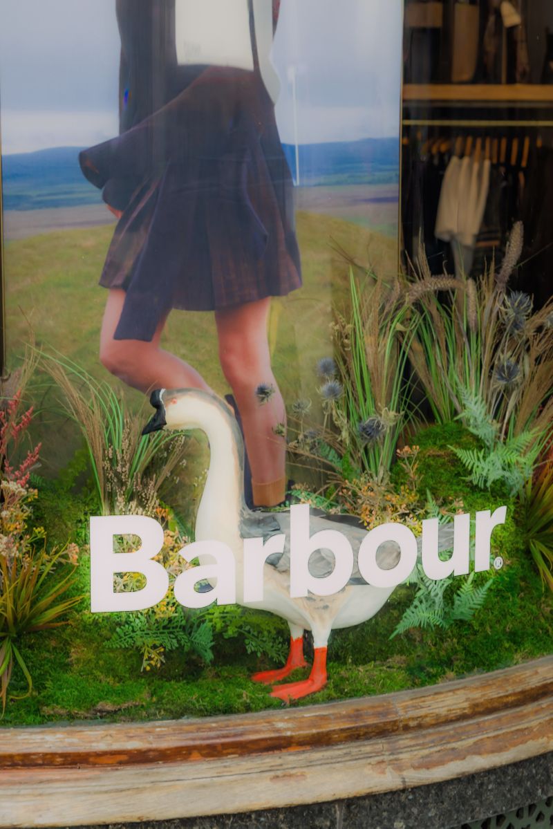Barbour pop-up at Anthropologie’s King’s Road Gallery, photograph 2