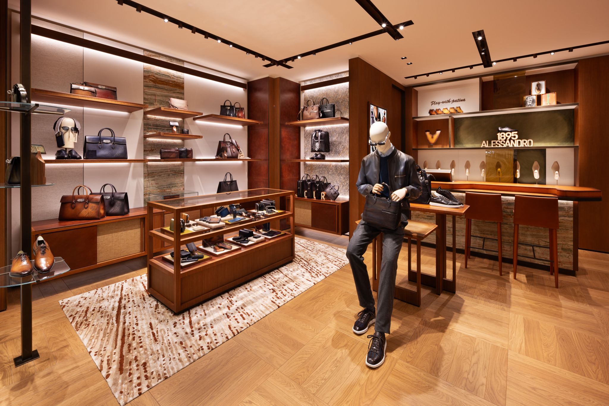 Berluti Nagoya Mitsukoshi store interior image four