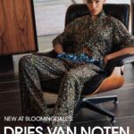 Bloomingdale’s promotional image announcing Dries Van Noten at its 59th Street flagship