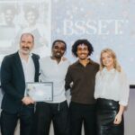 BSSET team at the Boots BREAKOUT Beauty UK awards presentation