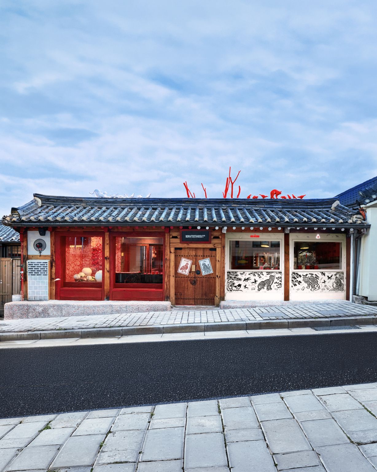BORNTOSTANDOUT Bukchon flagship exterior in Seoul
