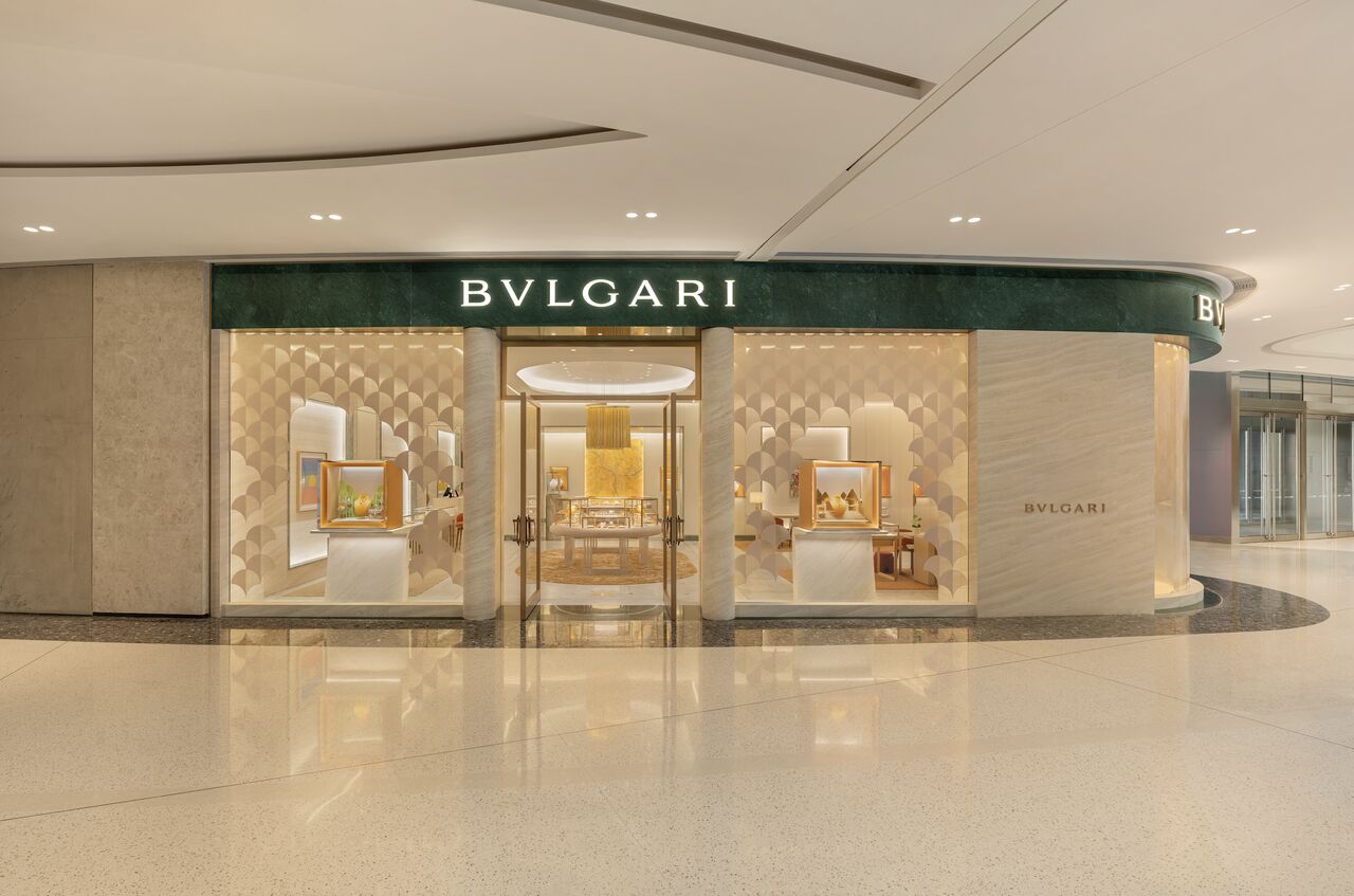 Bvlgari Haikou boutique storefront