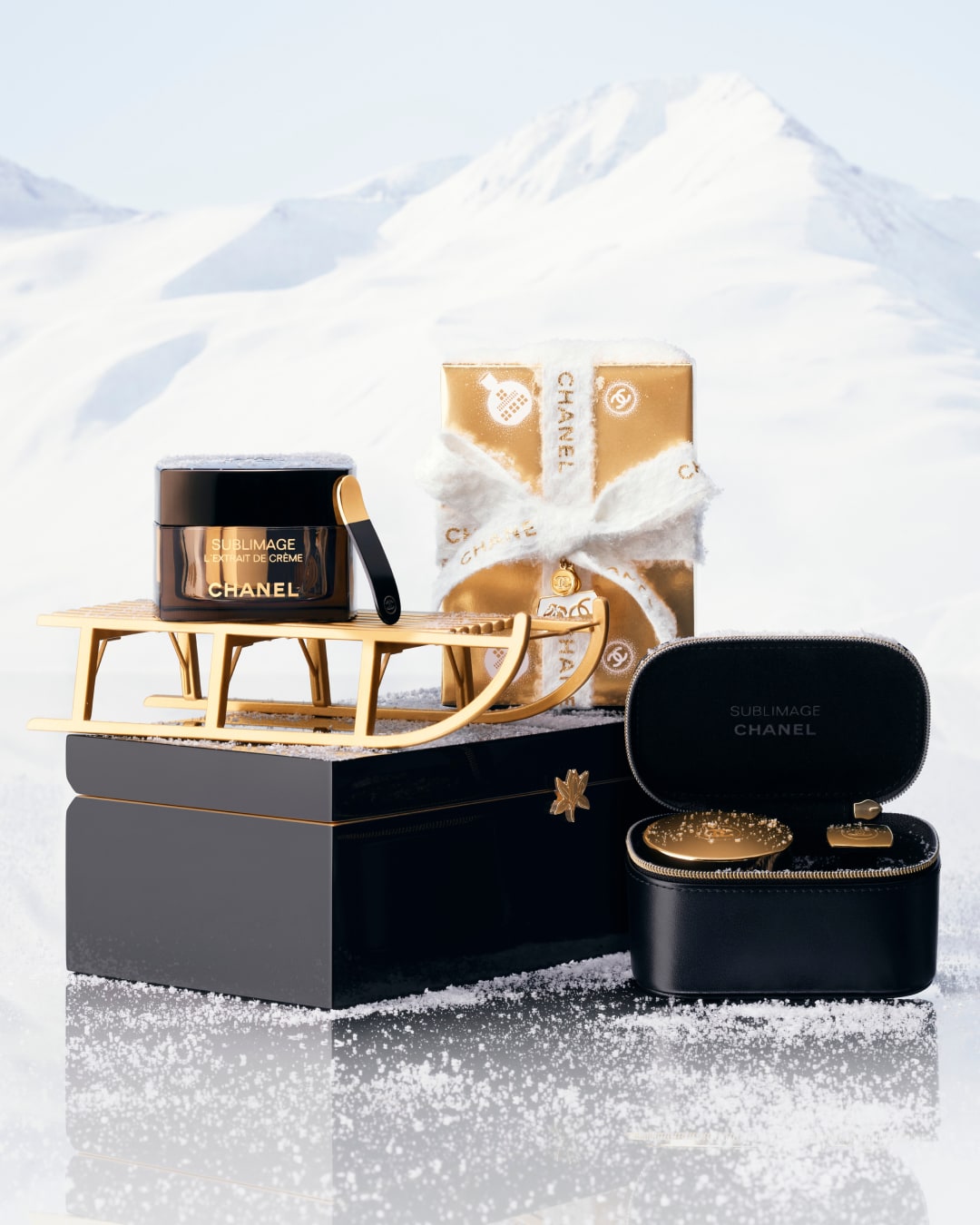 CHANEL Sublimage holiday skincare presentation