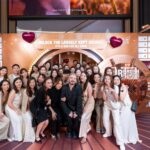 Guests at Charlotte Tilbury’s House of Airbrush Flawless pop-up in Hong Kong