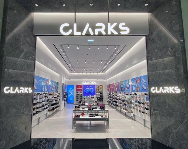 Clarks Bahrain store entrance