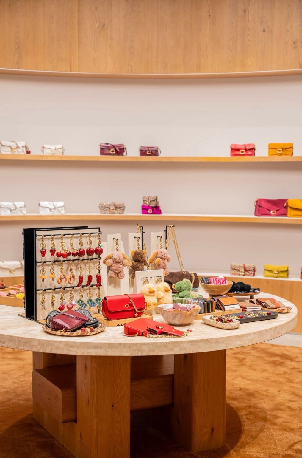 Interior of the Coach Chengdu IFS flagship store — view 5