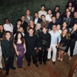 Participants at the Coty Fragrance Club Paris launch